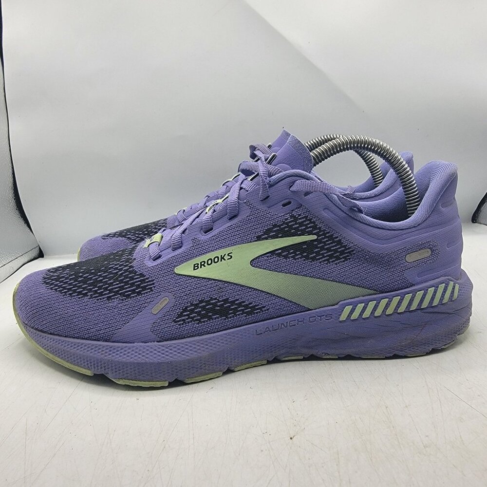 Brooks Launch GTS 9 Womens 9.5 Purple Running Shoes Athletic Casual 1203741B525 - Picture 12 of 13